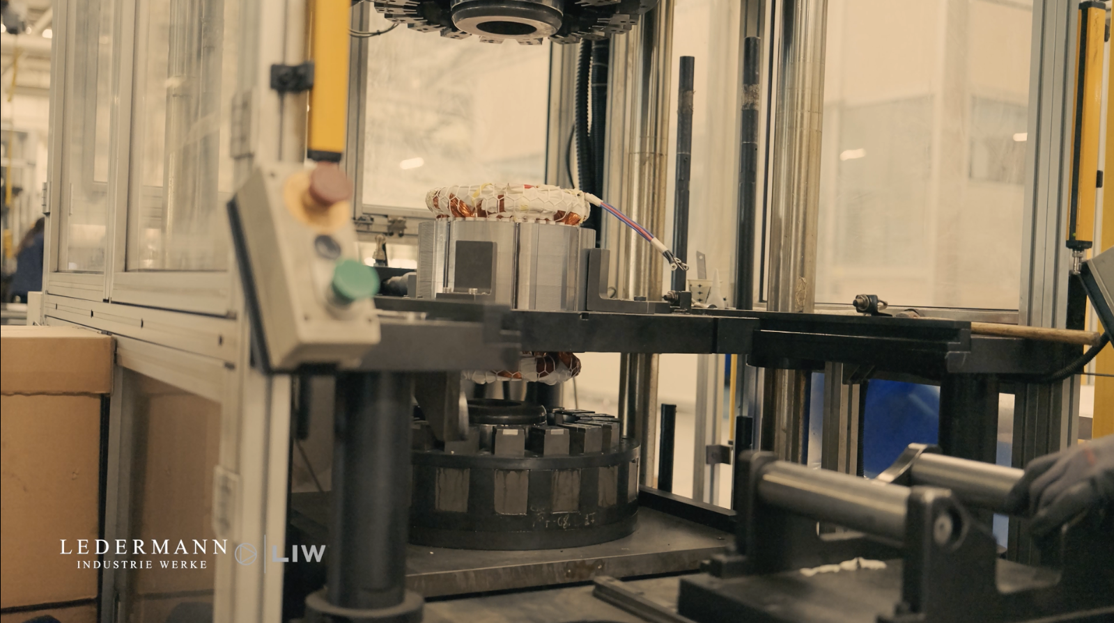 Stator winding production